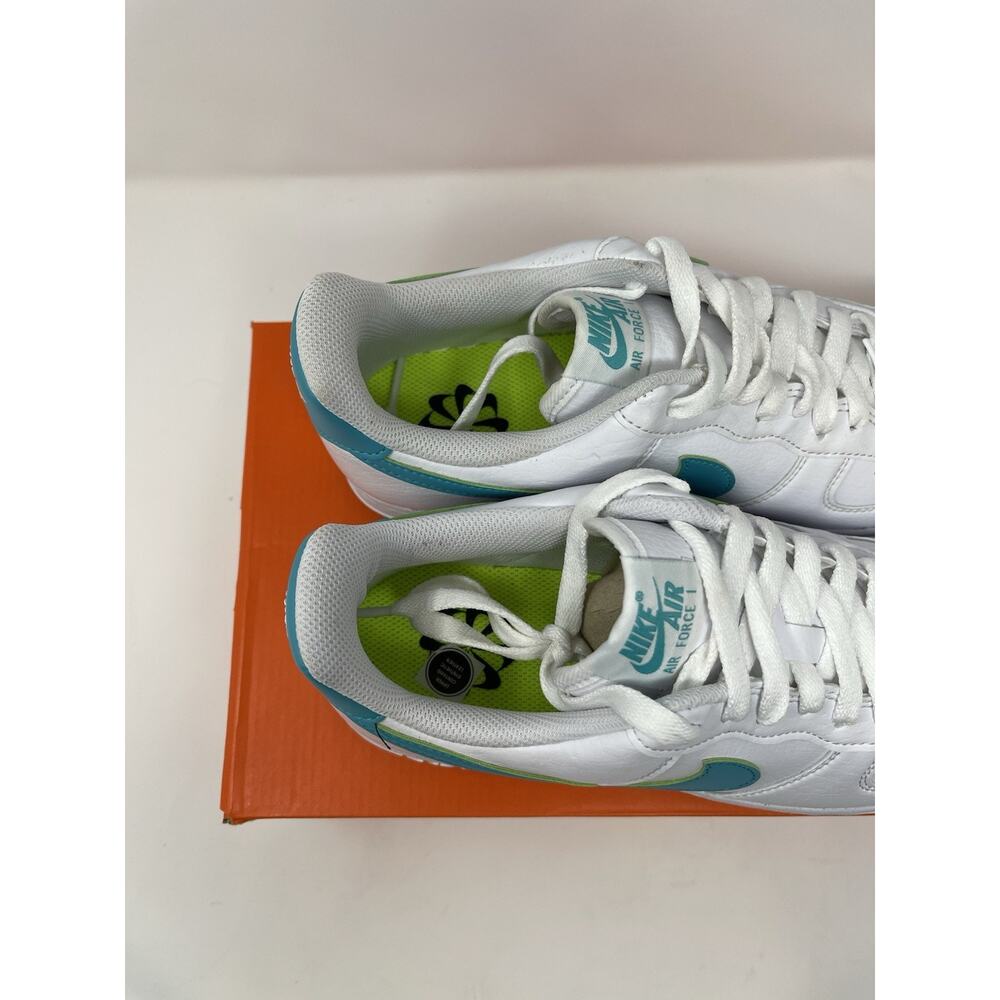 Nike‎ Air Force Women's 8.5 1, 07 NN Cactus-White-Volt DV3808 107 Retail $150 - Picture 8 of 10